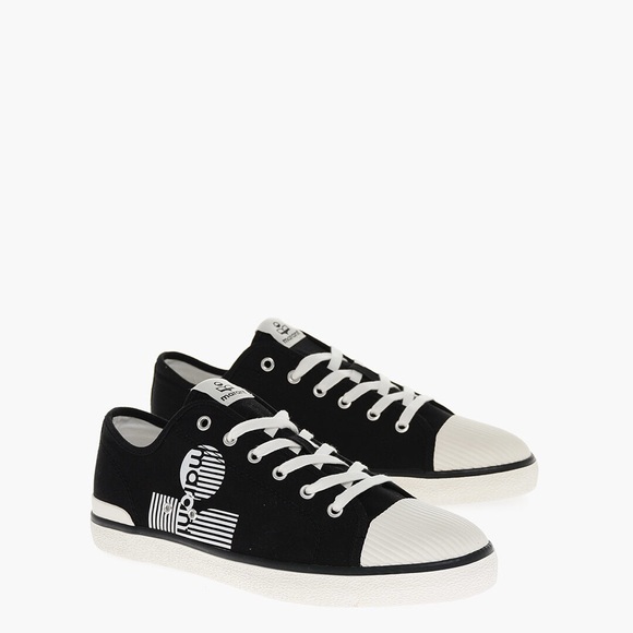 Isabel Marant Black and White Sneakers - Picture 1 of 9